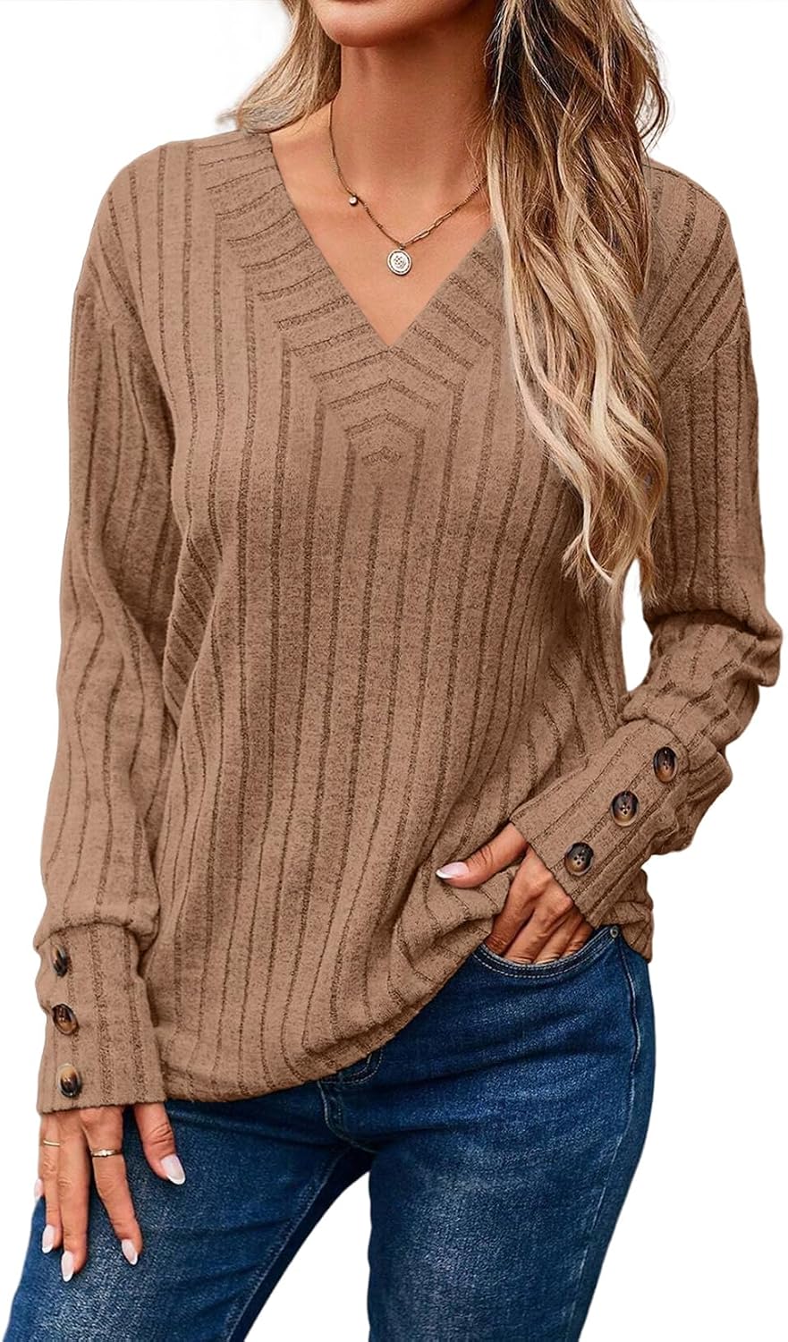 Thumbnail 5 de Dokotoo Womens V-Neck Knit Tunic Top