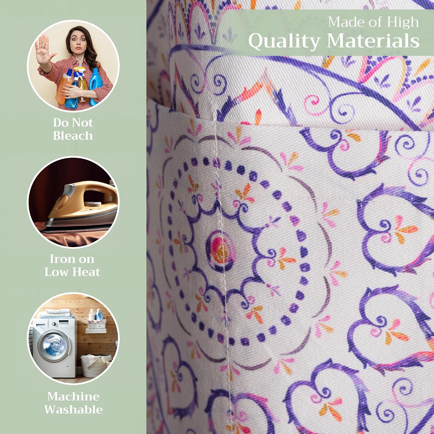 Detalle de Maison d'Hermine Apron 100% Cotton
