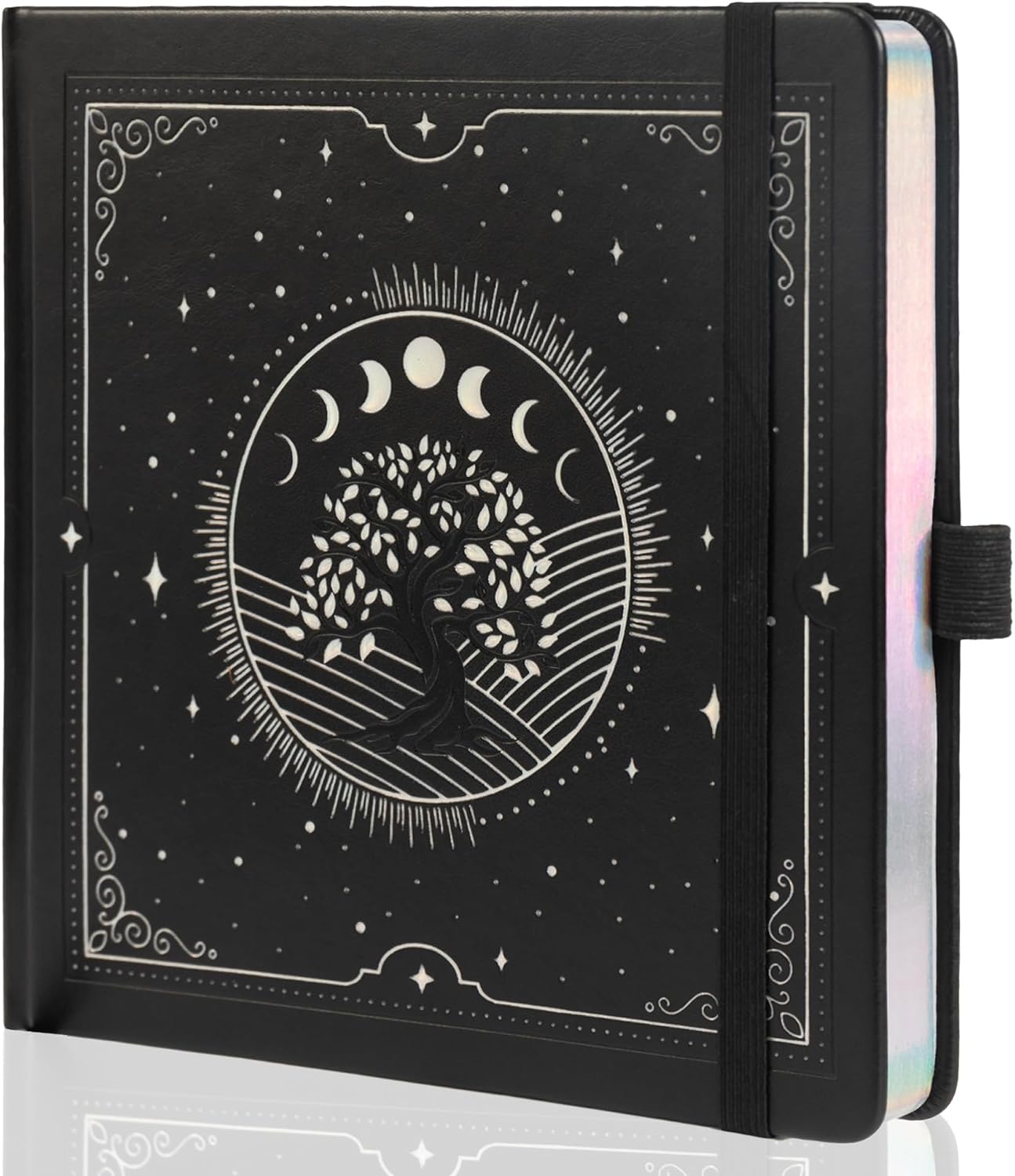 Detalle de TIEFOSSI Tree of Life Journal Notizbuch 20,5x20,5 cm