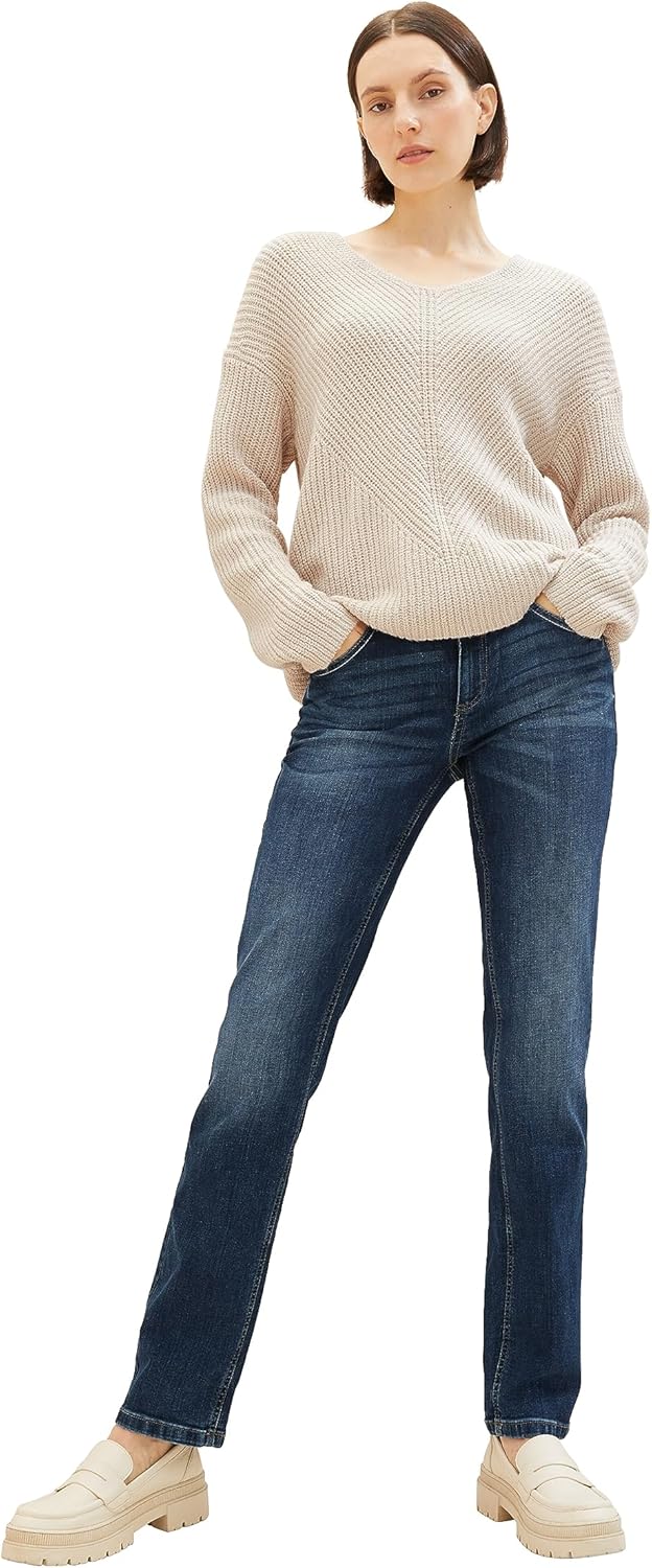 Thumbnail 3 de TOM TAILOR Damen Alexa Straight Jeans im Five-Pocket-Style