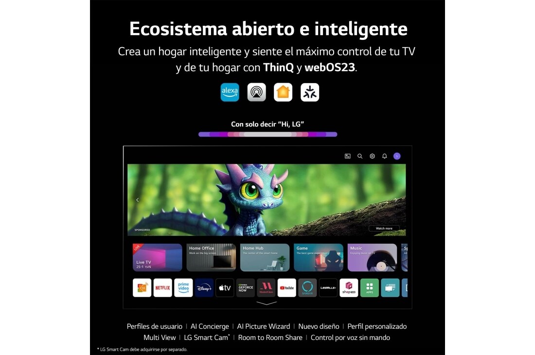 Thumbnail 4 de LG SIGNATURE OLED evo Z3 88" 8K, webOS23 para gaming