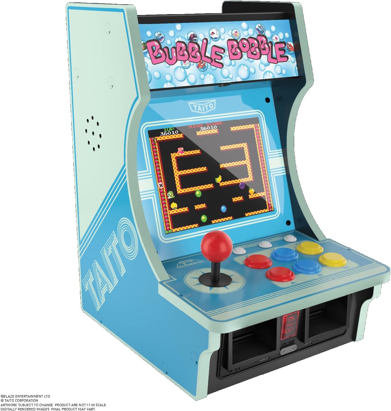 Detalle de Blaze Evercade Alpha Bartop-Spielkonsole