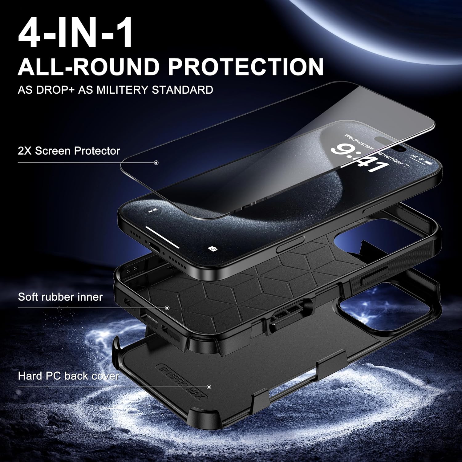 Thumbnail 2 de RonShieh iPhone 16 Case 6.1-inch slim protective cover
