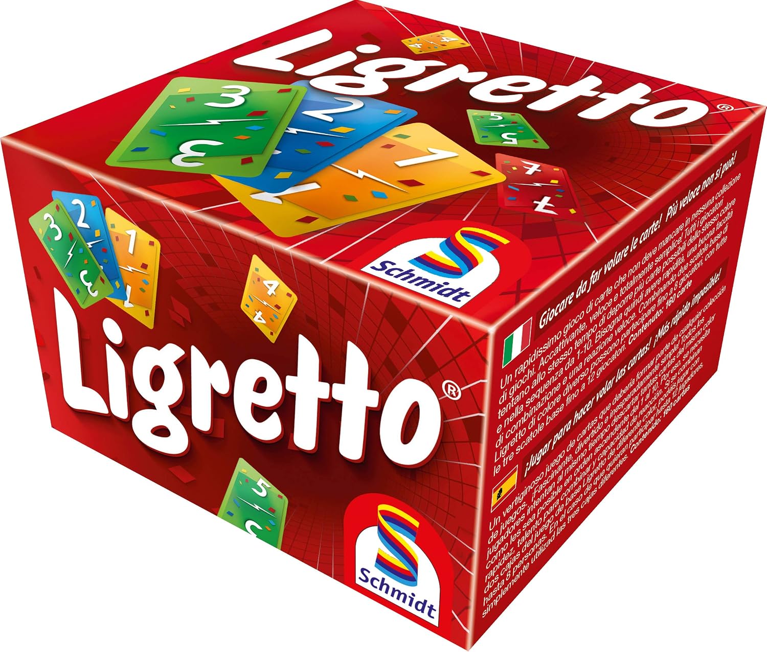 Detalle de Schmidt Ligretto Red gioco di carte 160 carte