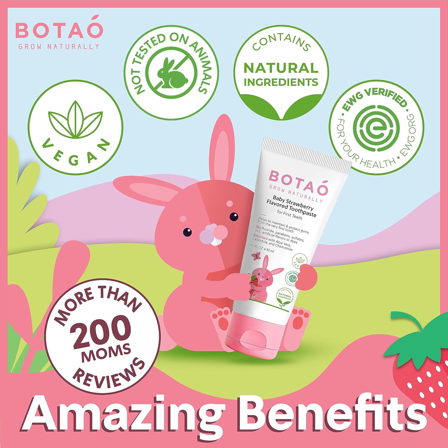 Thumbnail 5 de BOTAO Fluoride Free Baby Toothpaste 1.7 Oz 🦷