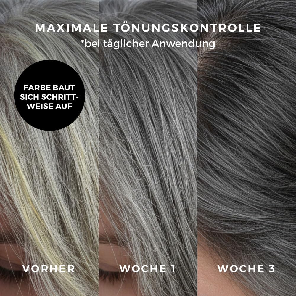 Detalle 2 de Piubella STONE GRAY Graustich Schaumshampoo 200 ml