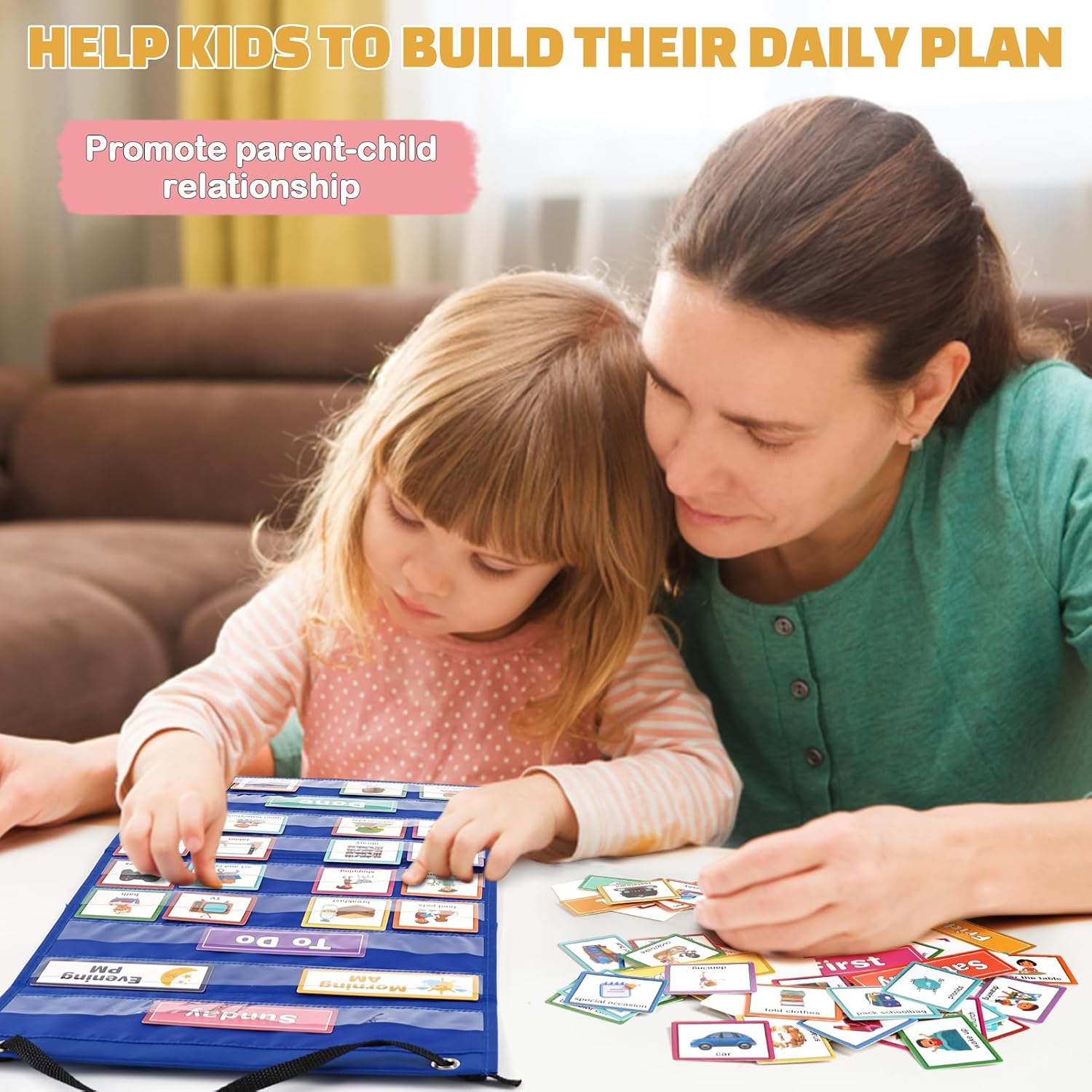 Detalle de Visual Timetable 132 PECS Cards weekly behaviour charts