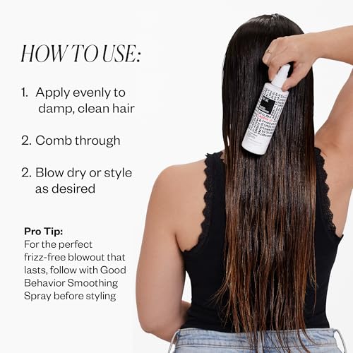 Thumbnail 4 de IGK GOOD BEHAVIOR 4-in-1 Prep Spray: Leave-In, Detangle, and Heat Protect, 7 oz