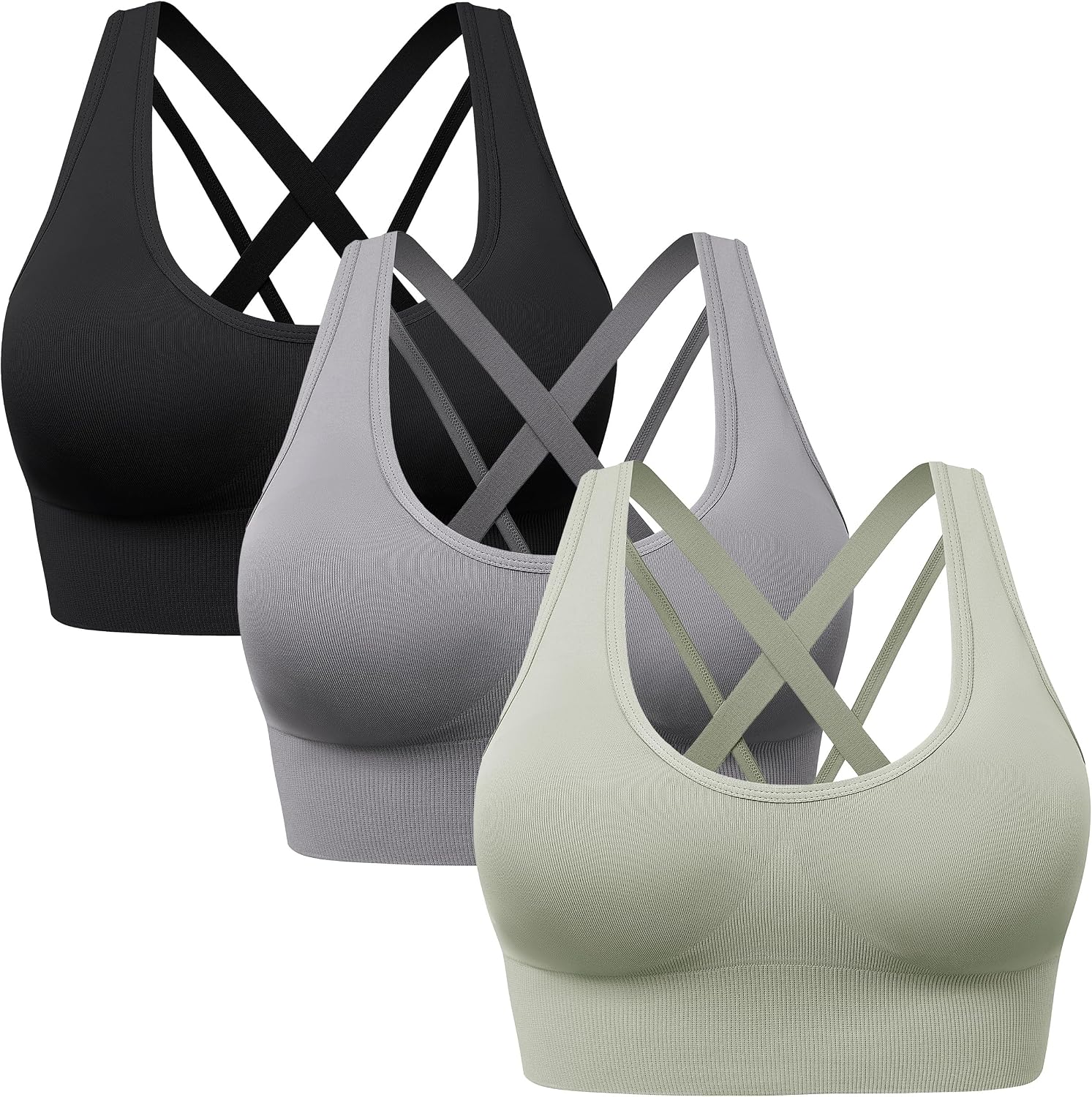 HBselect Sport BH Damen Gepolstert 🩲