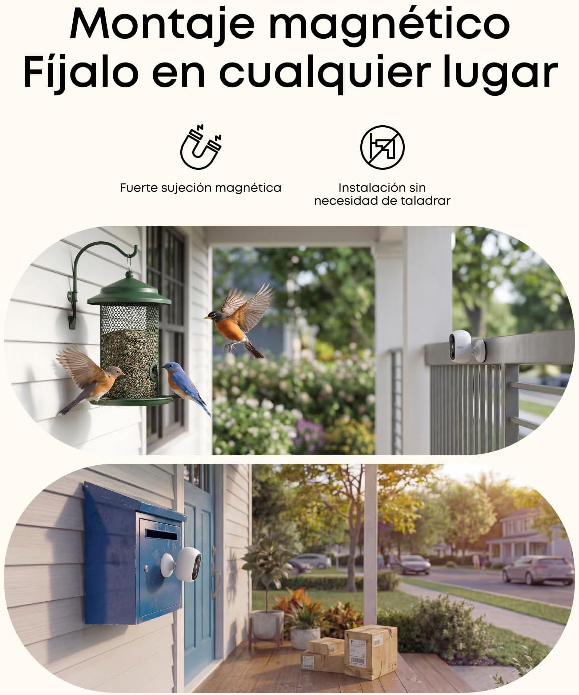 Detalle de eufy Security eufyCam C35 180 días de batería