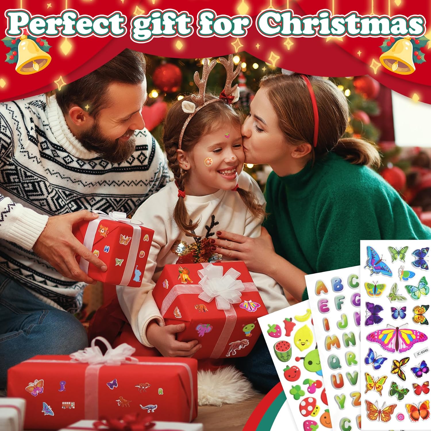 Thumbnail 5 de Meafeng 3D Puffy Stickers 550+ pieces for kids 🧩