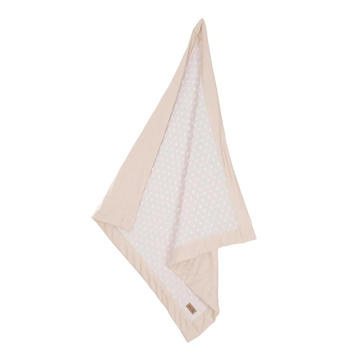 roba Babydecke Frosty Almond 80 x 80 cm – Kuscheldecke aus Bio-Baumwolle, GOTS & OEKO-Tex 100