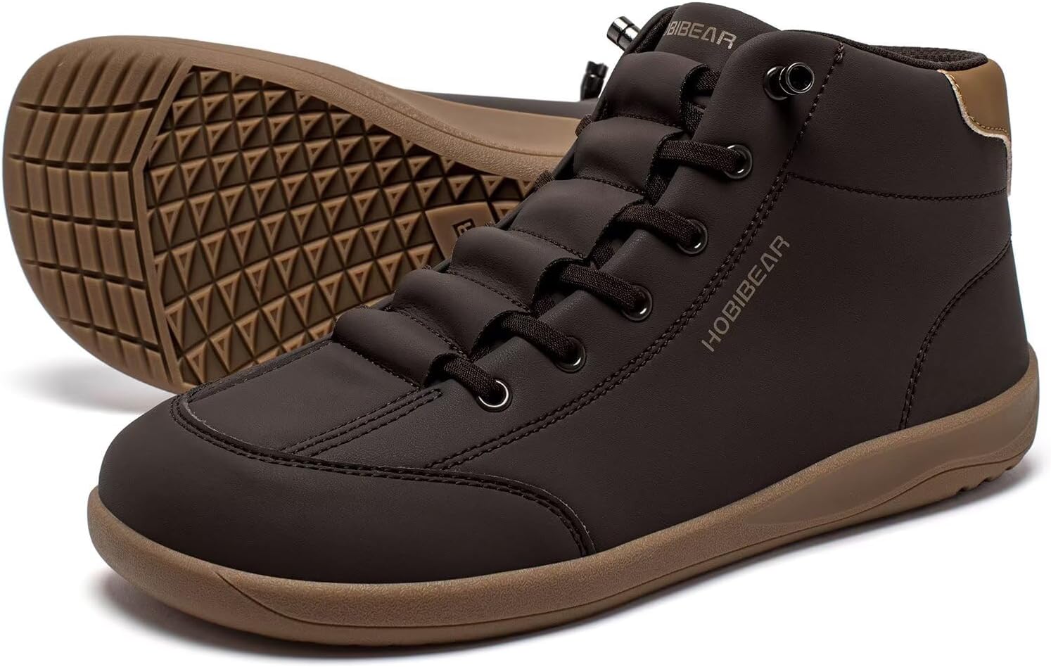 Detalle de HOBIBEAR Barefoot Minimalist Shoes (Zero Drop) Waterproof Trail Trainers with Wide Toe Box