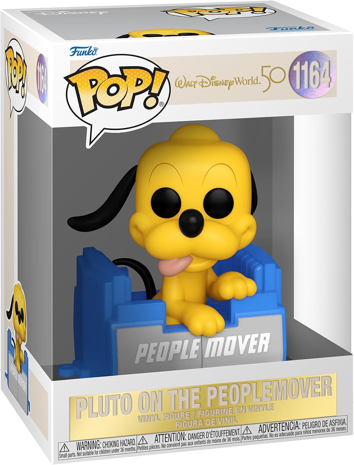 Detalle 2 de Funko Pop! Disney WDW50 People Mover Mickey Mouse – figurine en vinyle à collectionner pour le 50th Anniversary