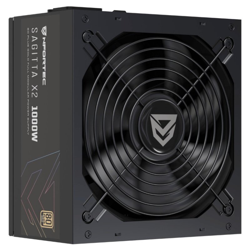 Thumbnail 1 de Nfortec Sagitta X2 Fuente ATX 3.1 PCIe 5.1 1000W 80 Plus Gold Full Modular
