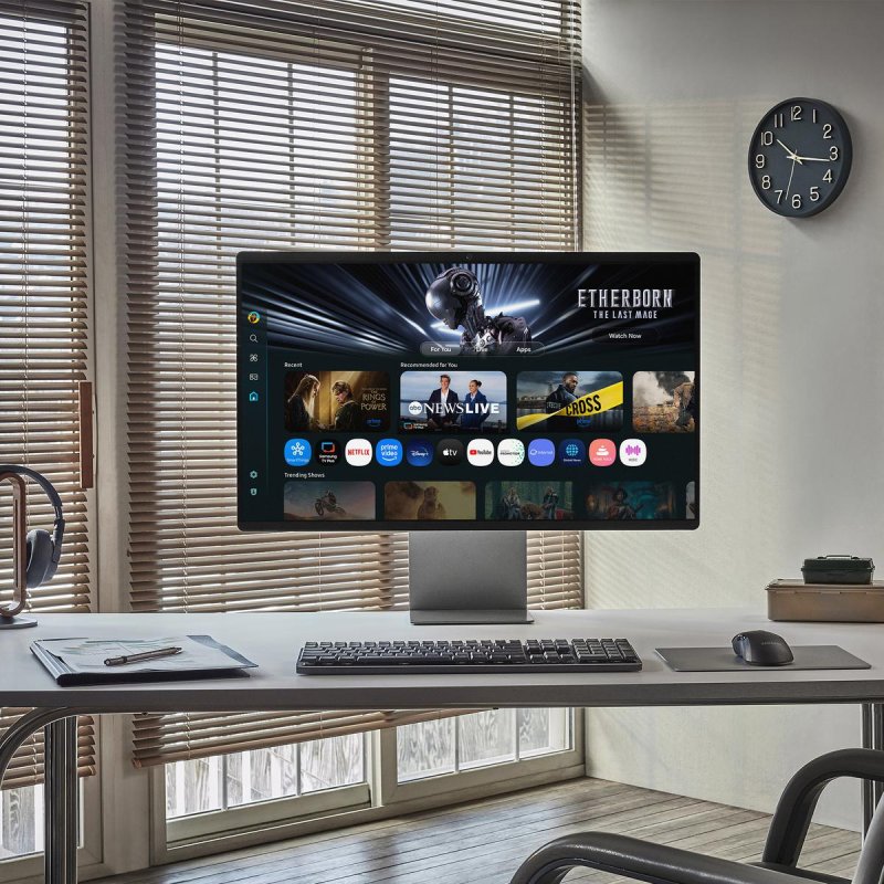 Thumbnail 2 de Samsung M90SF 32" OLED 4K 165 Hz FreeSync Smart Plata