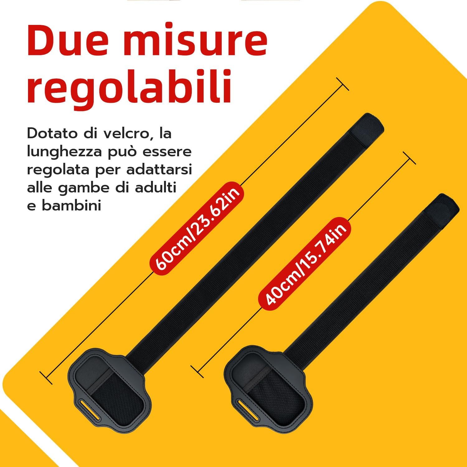 Thumbnail 4 de Tolesum cinture per gambe con cinghie regolabili compatibili con Joy-Con e Nintendo Switch/Switch 2 (nero)