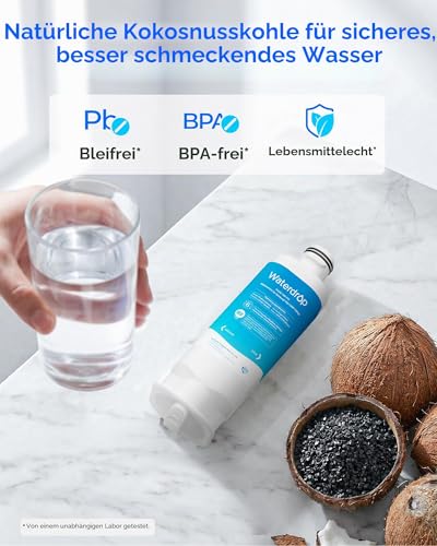 Detalle de Waterdrop WD-F45 Ersatzfilter für Samsung DA97-17376B (3er-Pack)