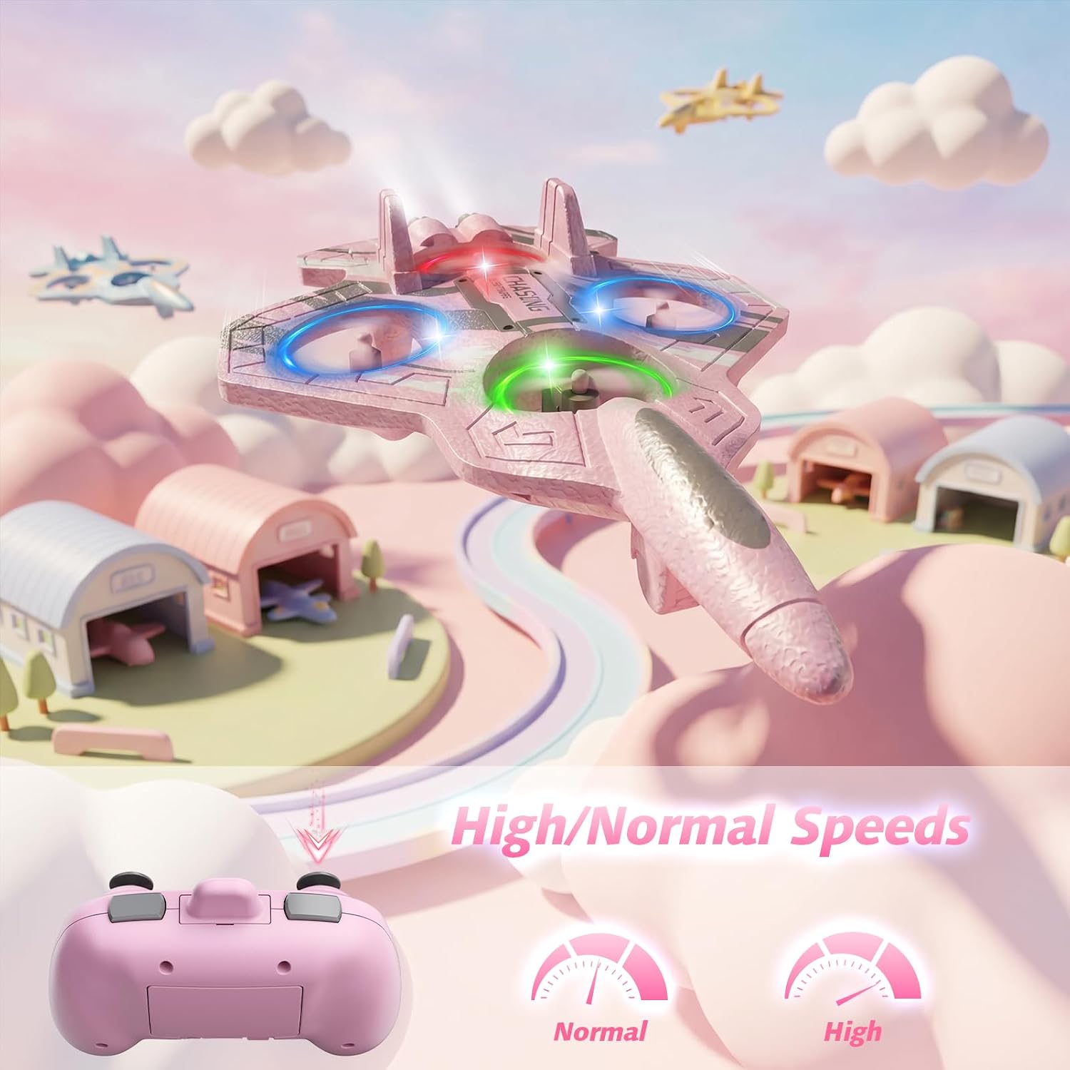 Detalle 2 de FUNPX Foam RC Plane, Pink