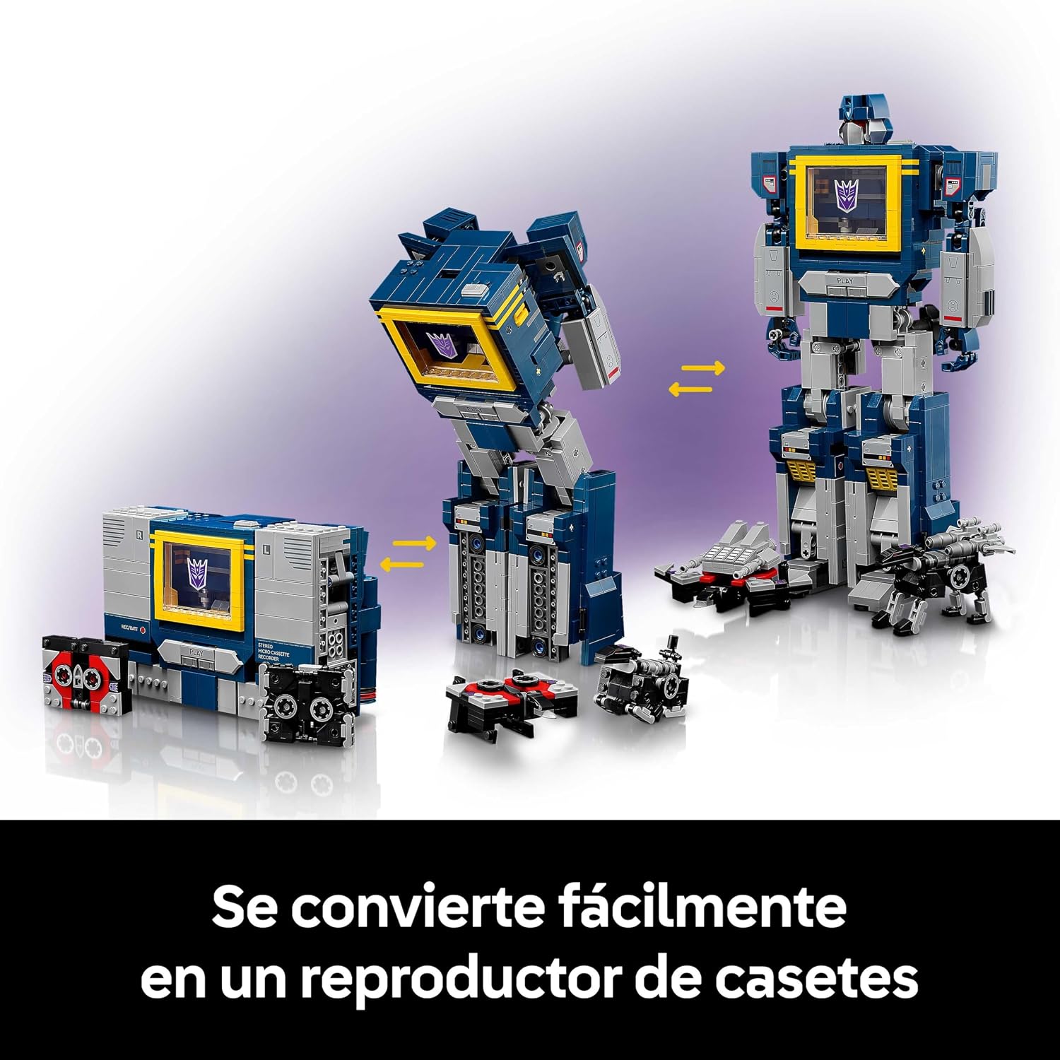 Thumbnail 4 de LEGO Icons 10358 Soundwave