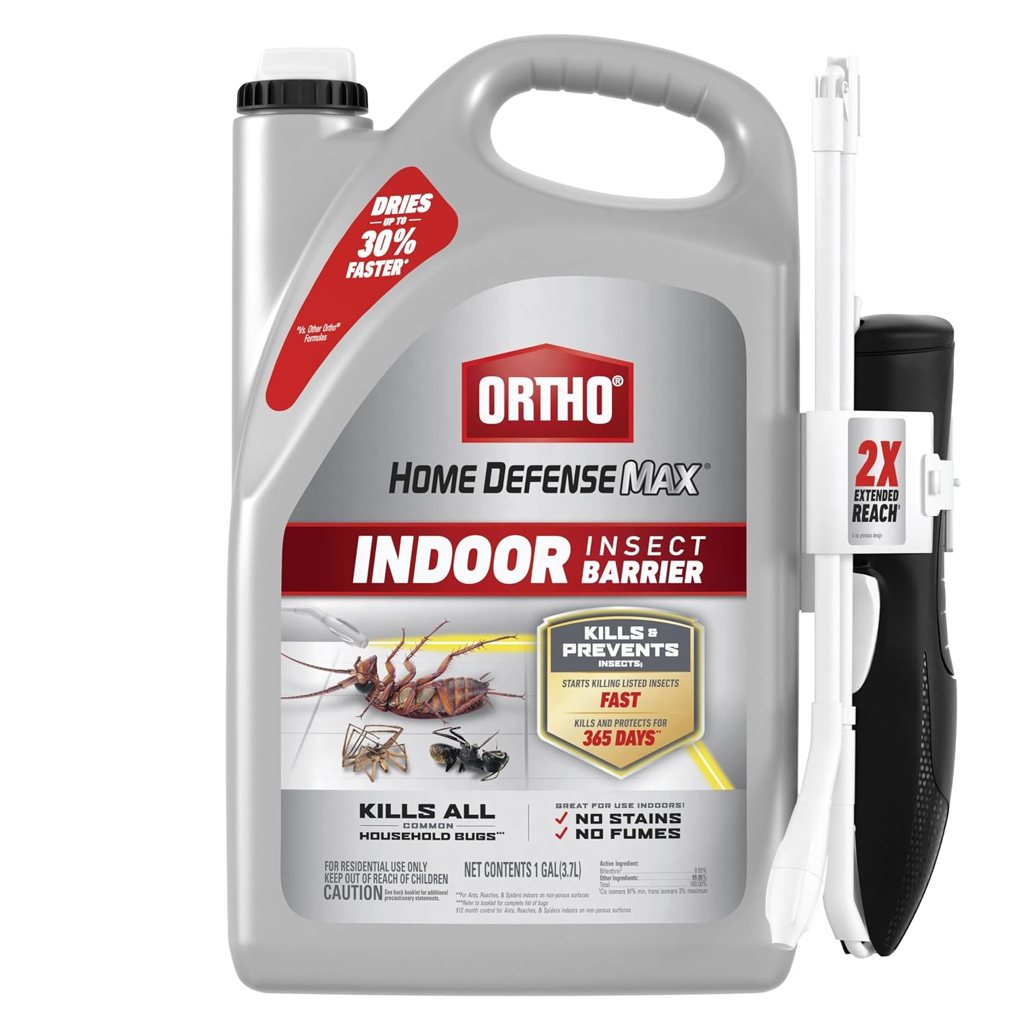 Detalle de Ortho Home Defense Max Indoor Insect Barrier, Wand, 1 gal