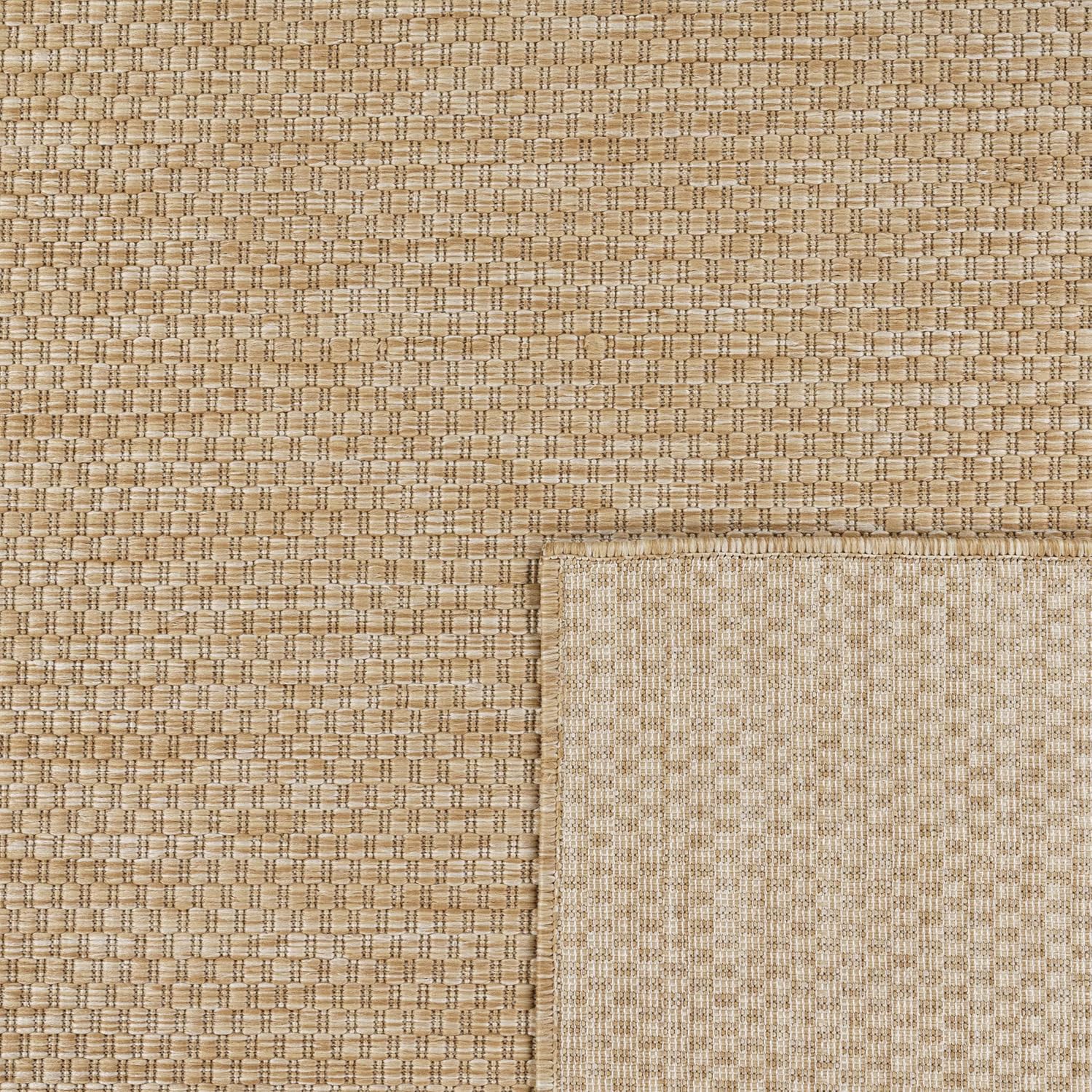 Thumbnail 5 de Paco Home Tapis Intérieur et Extérieur – Moucheté Naturelle 80x250 cm