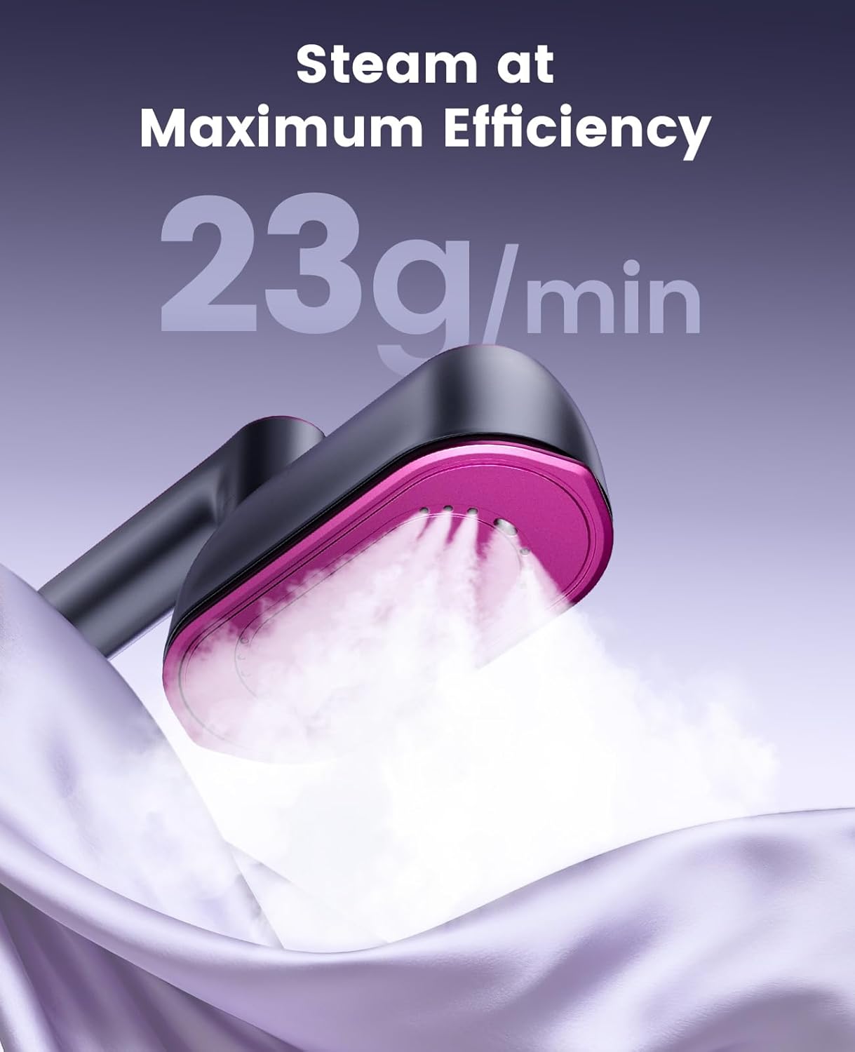 Thumbnail 4 de Jack ＆ Rose Clothes Steamer: 8s Quick Heat Travel Companion