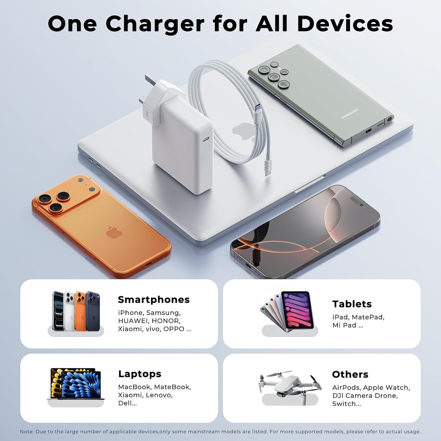 Thumbnail 2 de MacBook Pro 140W USB‑C PD 3.1 Fast Charging Adapter with 2m 5A USB‑C Cable (Replacement Charger)
