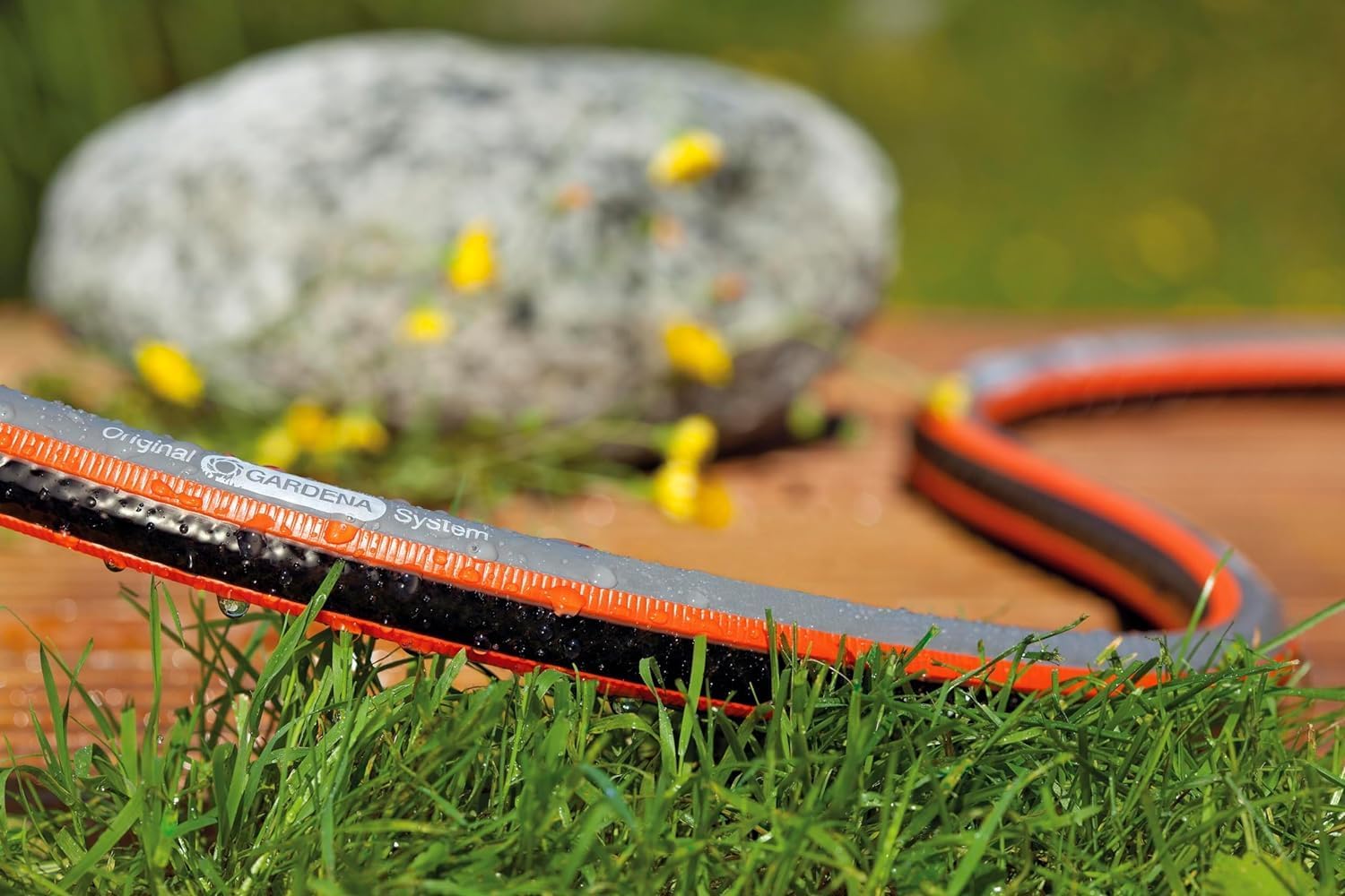 Detalle de Gardena Tuyau Comfort FLEX 13 mm (1/2 Pouce), 10 m – flexible et robuste avec profil Power Grip