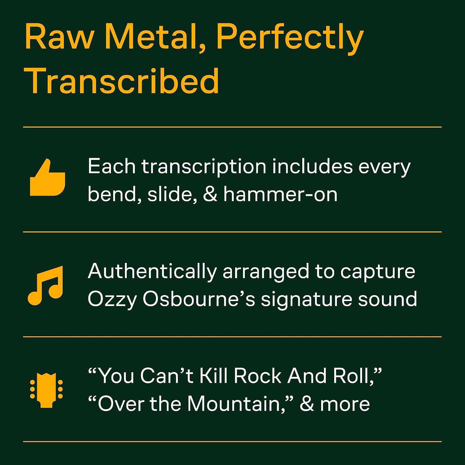 Thumbnail 6 de Ozzy Osbourne Diary of a Madman Guitar Tablature Songbook for Electric Guitar