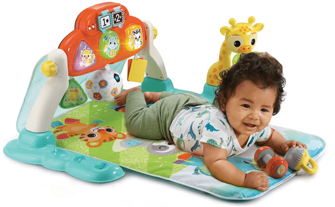 Detalle 2 de Vtech Selva Divertida Gimnasio para Bebé 🦁