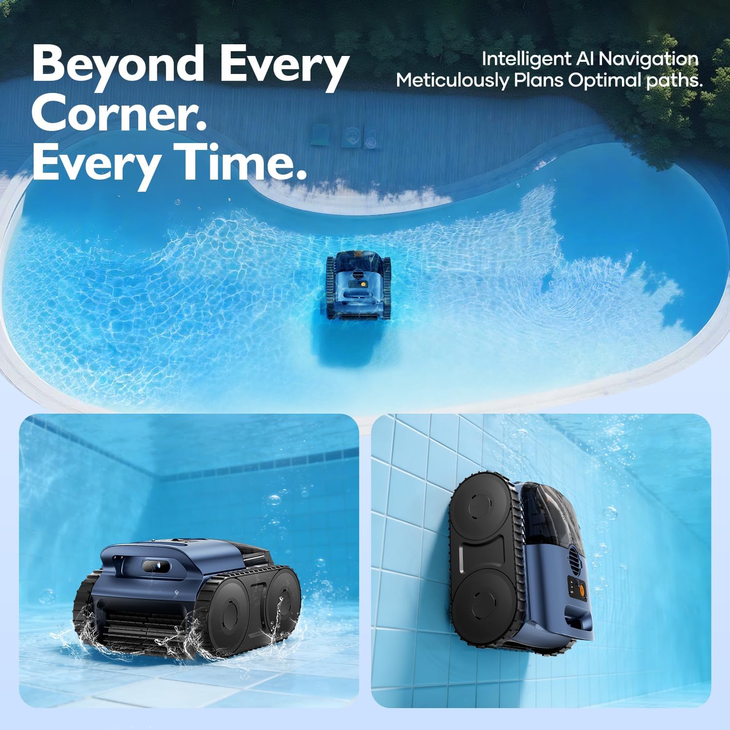 Thumbnail 6 de Robotic Pool Vacuum 190-Minute Runtime
