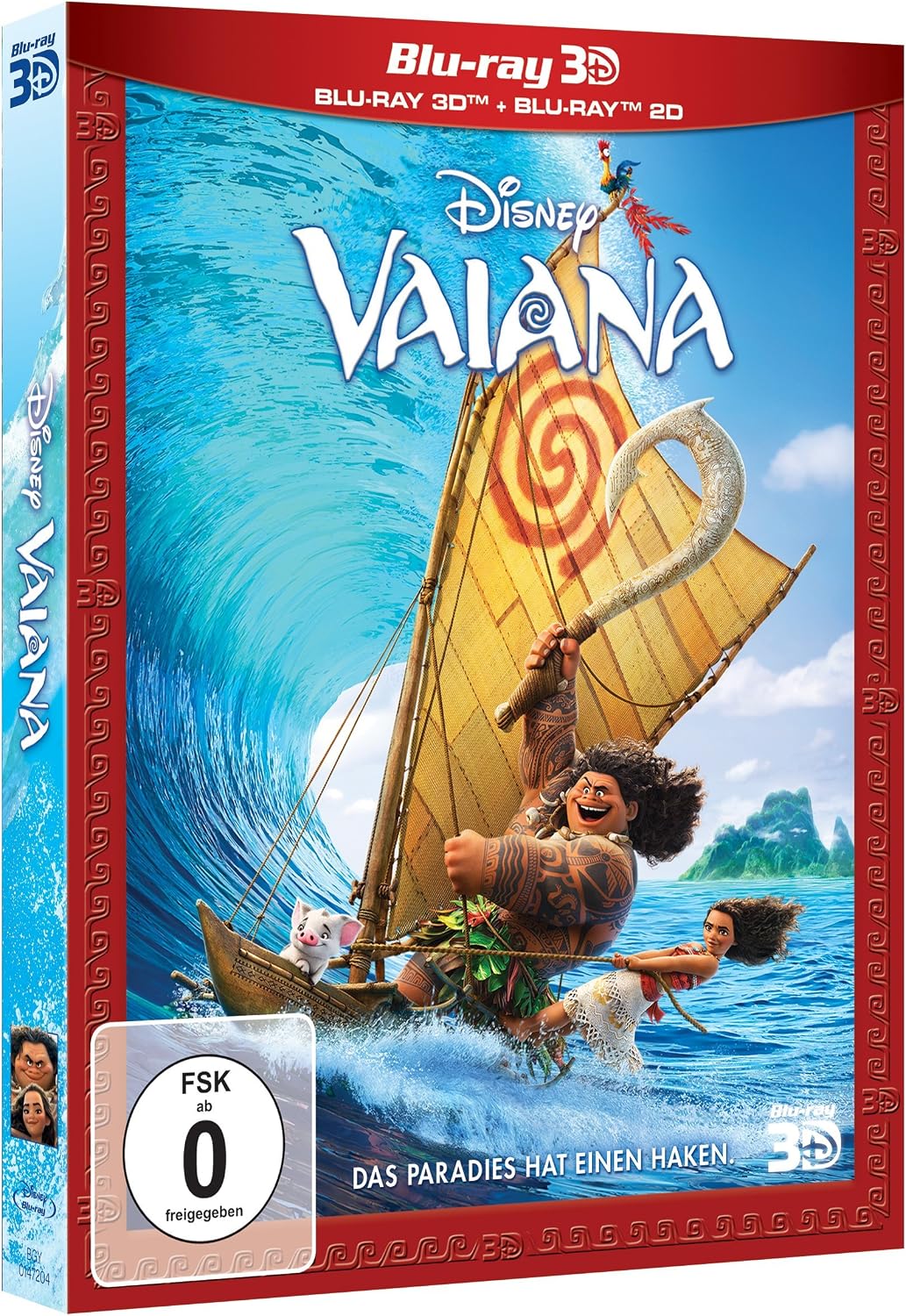 Detalle 2 de Vaiana: Blu-ray 3D + 2D – Disney