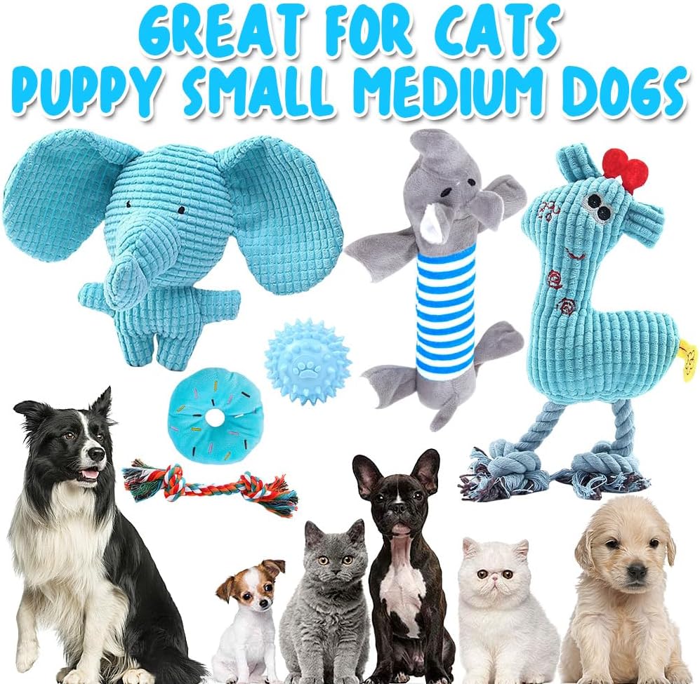 Detalle de Speedy Panther dog toys for small dogs, 6 pack