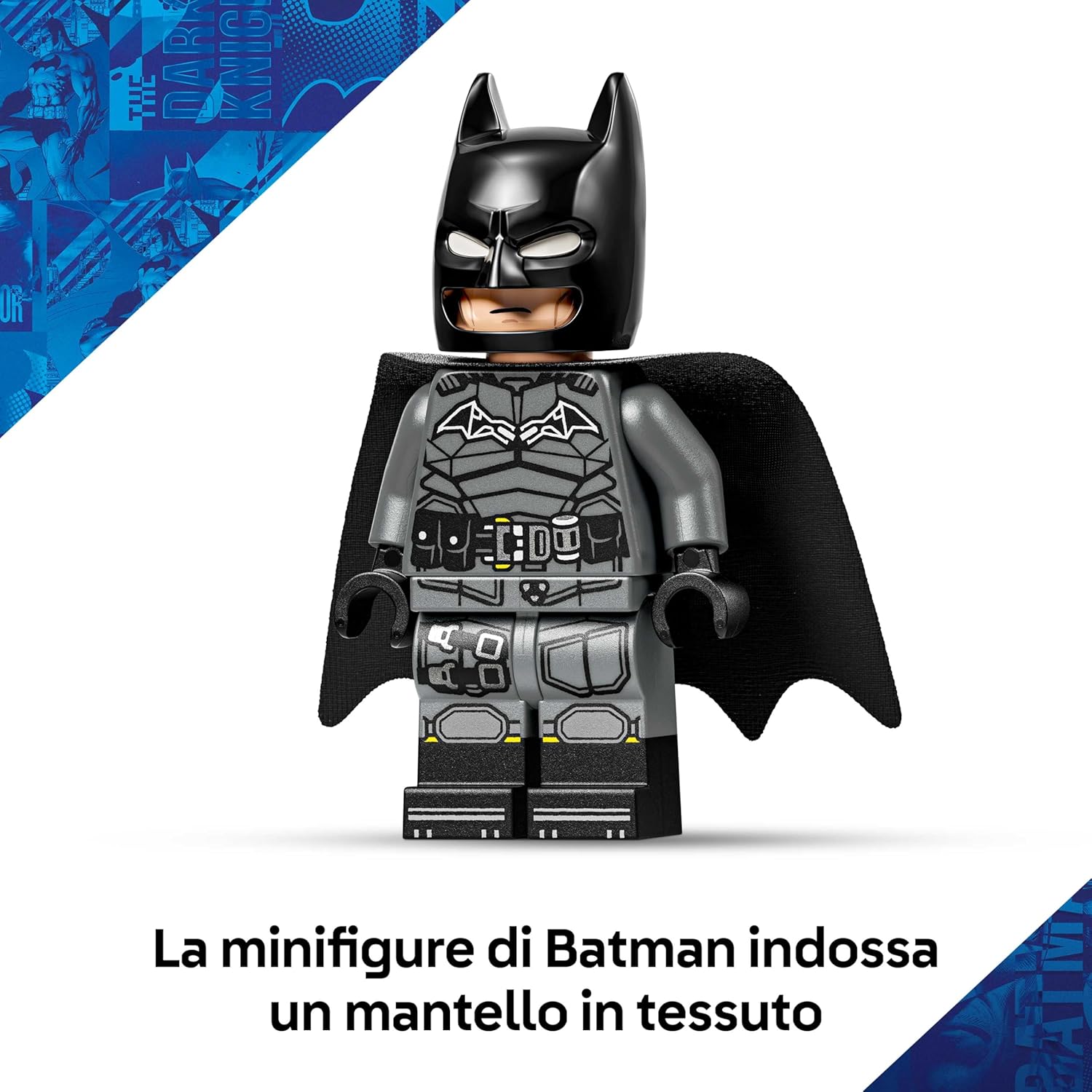 Detalle de LEGO DC Batmobile di Batman 76332 – Kit da Collezione con Minifigure Batman e Moneta Dorata