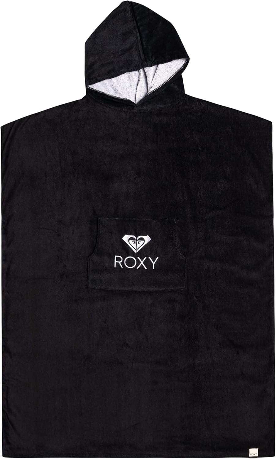 Detalle de Roxy Stay magical Beach Supplies pour Femme : Accessoire plage en éponge avec écusson coton et poche kangourou
