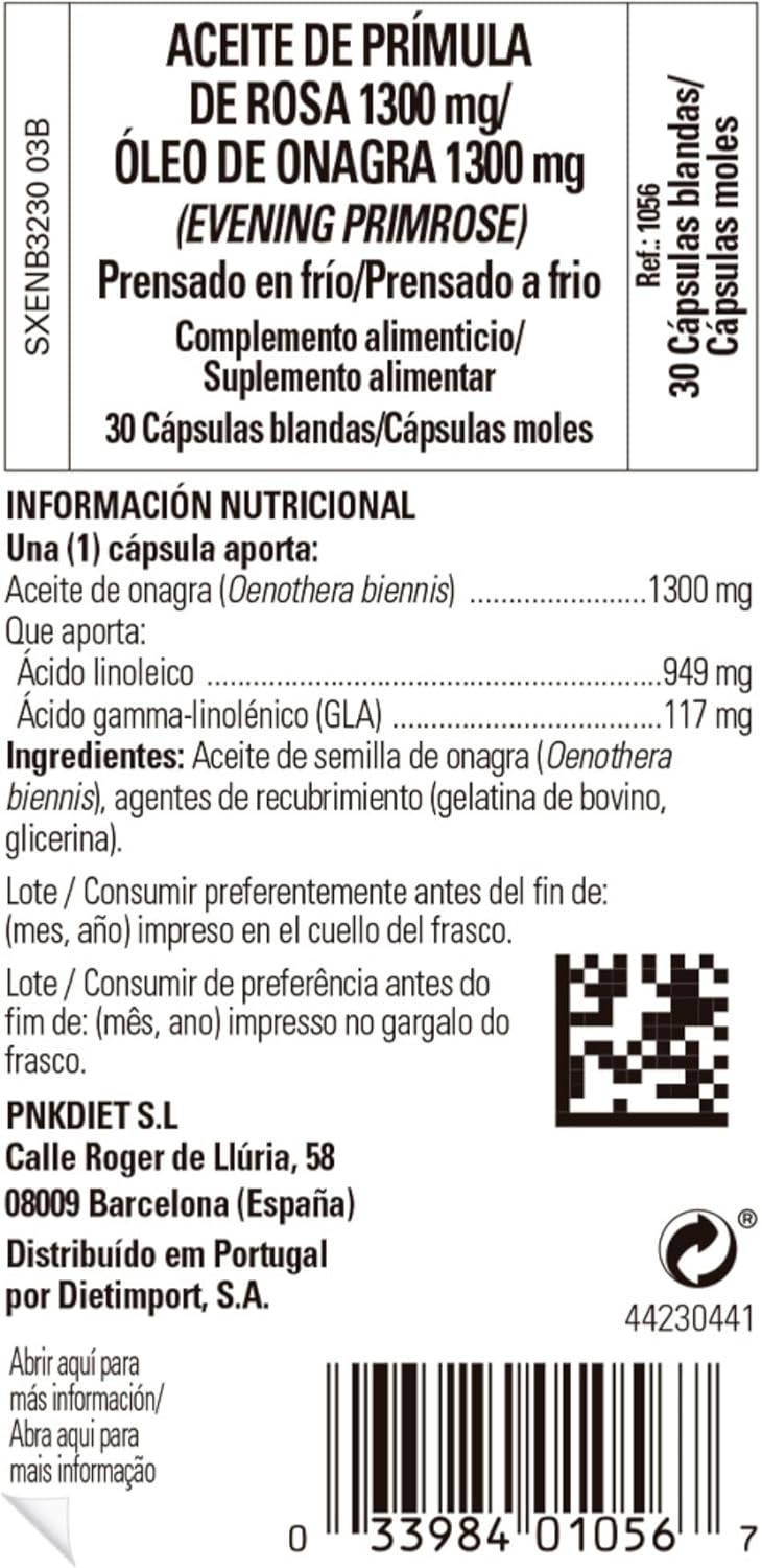 Thumbnail 5 de Solgar Aceite de Prímula de Rosa 1300 mg 🌸 - 30 Cápsulas