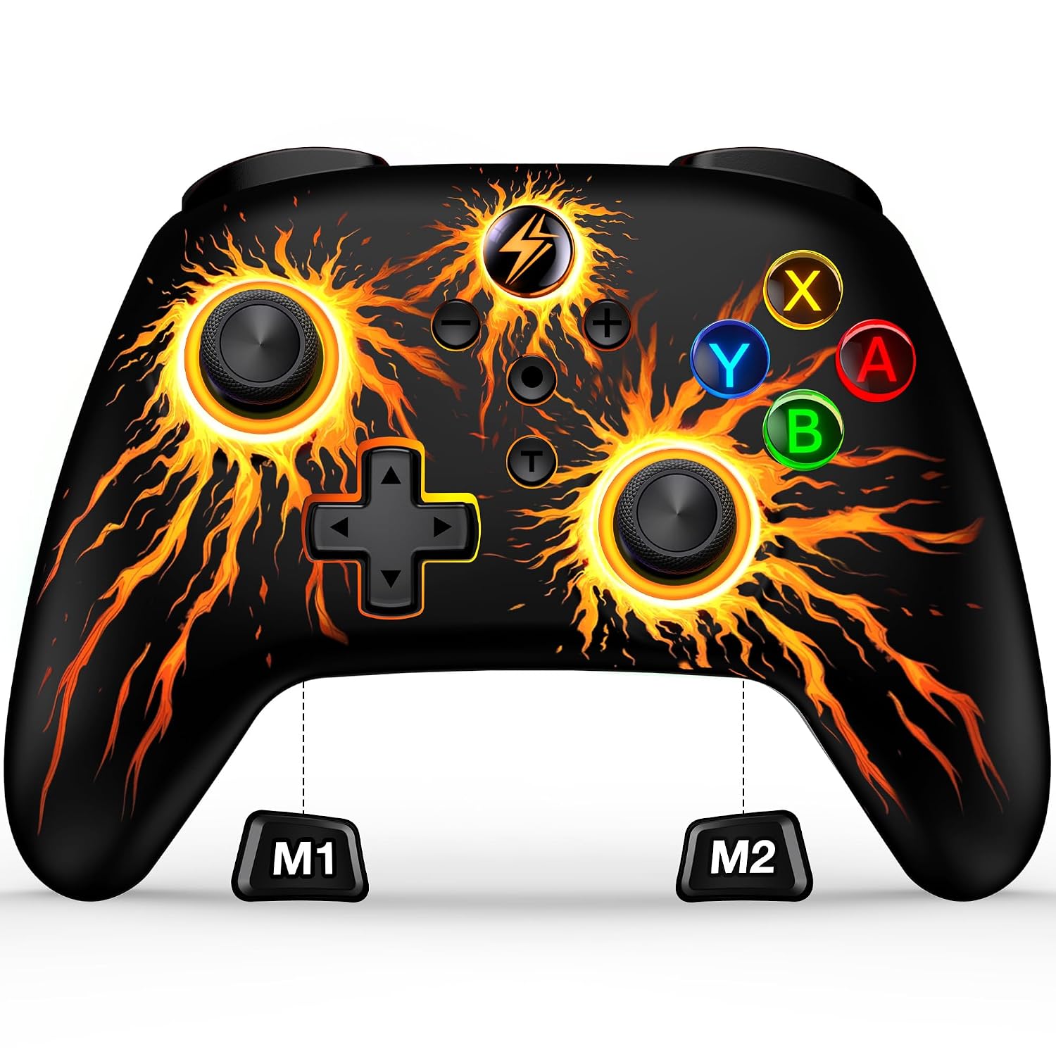 Detalle de Svetaecho Wireless Switch 2 Controller with RGB, Motion Sensing and Turbo