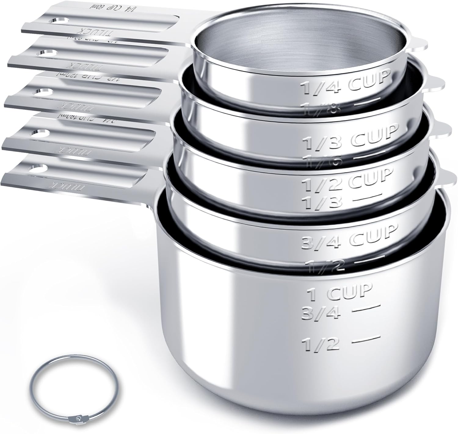Detalle de TILUCK Measuring Cups Set 5pc 🥣