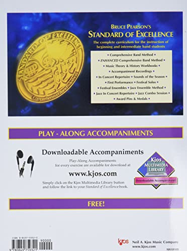 Detalle 2 de W21XE Standard of Excellence Book 1 - Alto Saxophone by Kjos Music Company
