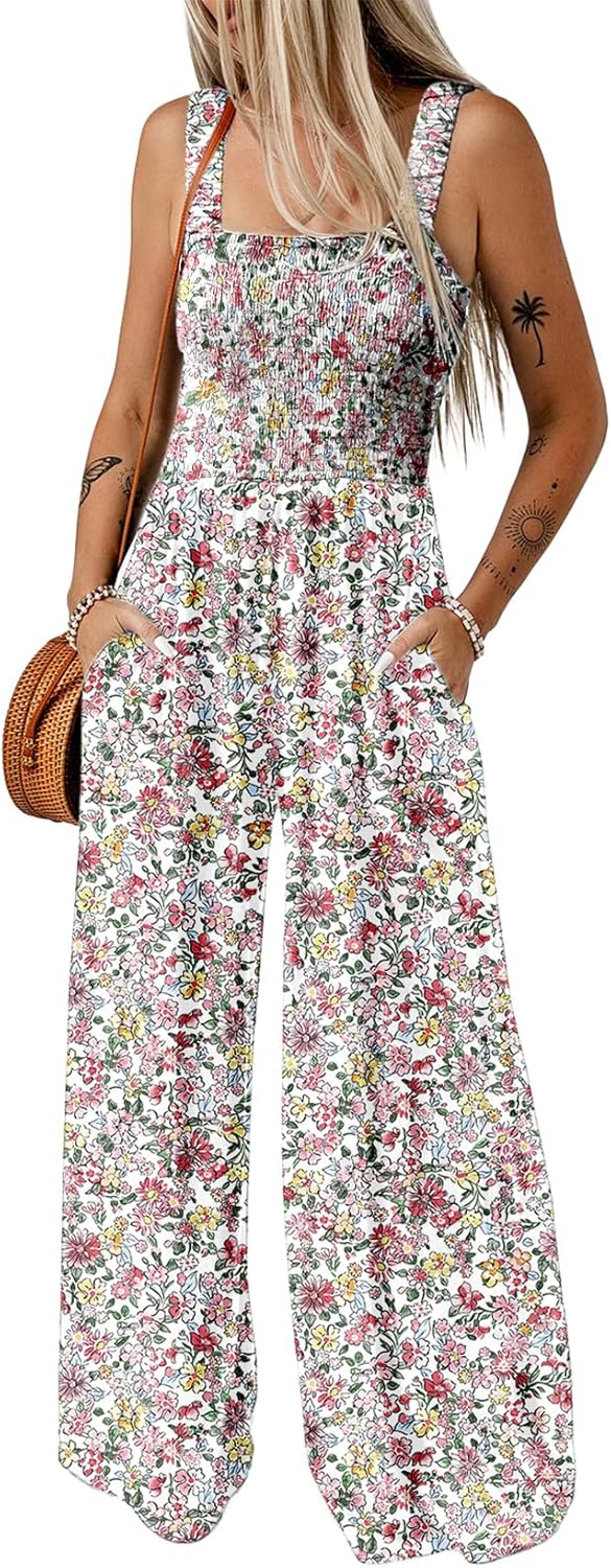 Dokotoo Women's Casual Loose Overalls Jumpsuit