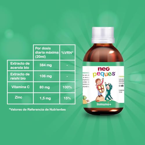 Thumbnail 3 de NEO PEQUES Inmuno+ jarabe 150 ml 🍶