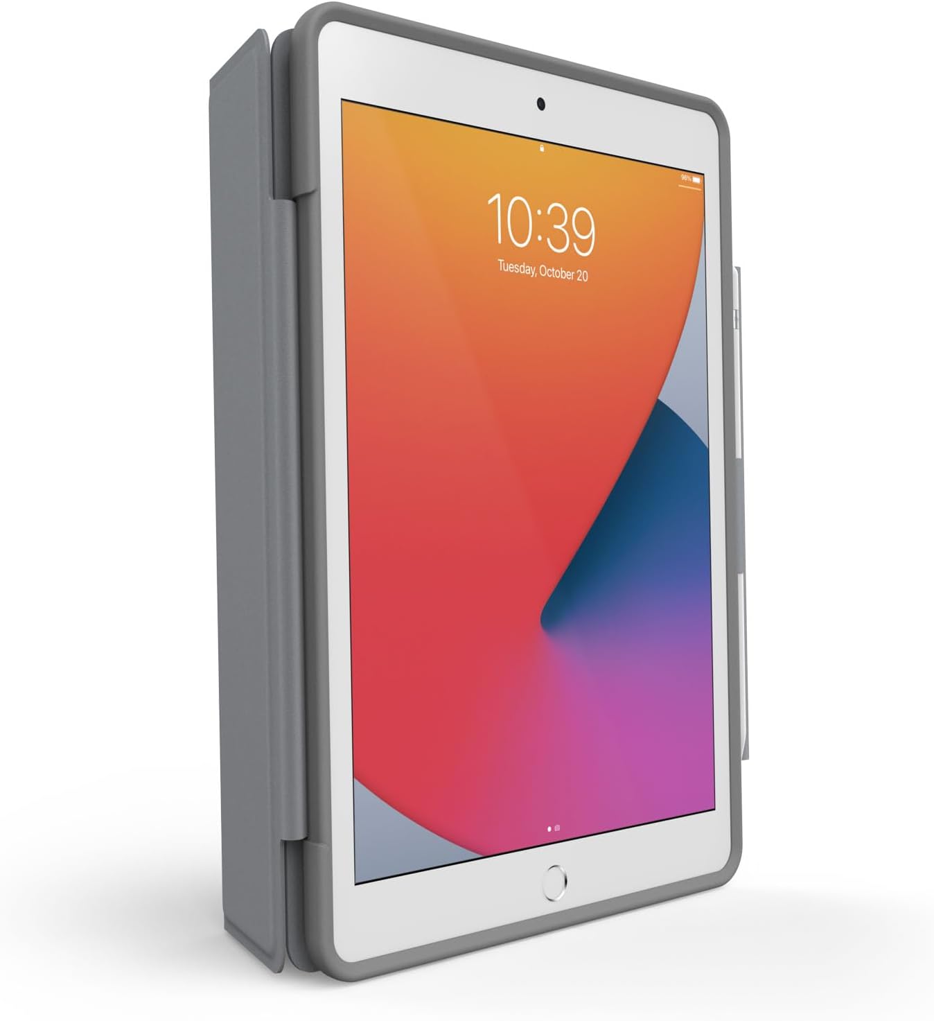 Detalle 1 de OtterBox Folio Hülle für iPad 9. Gen, Grau