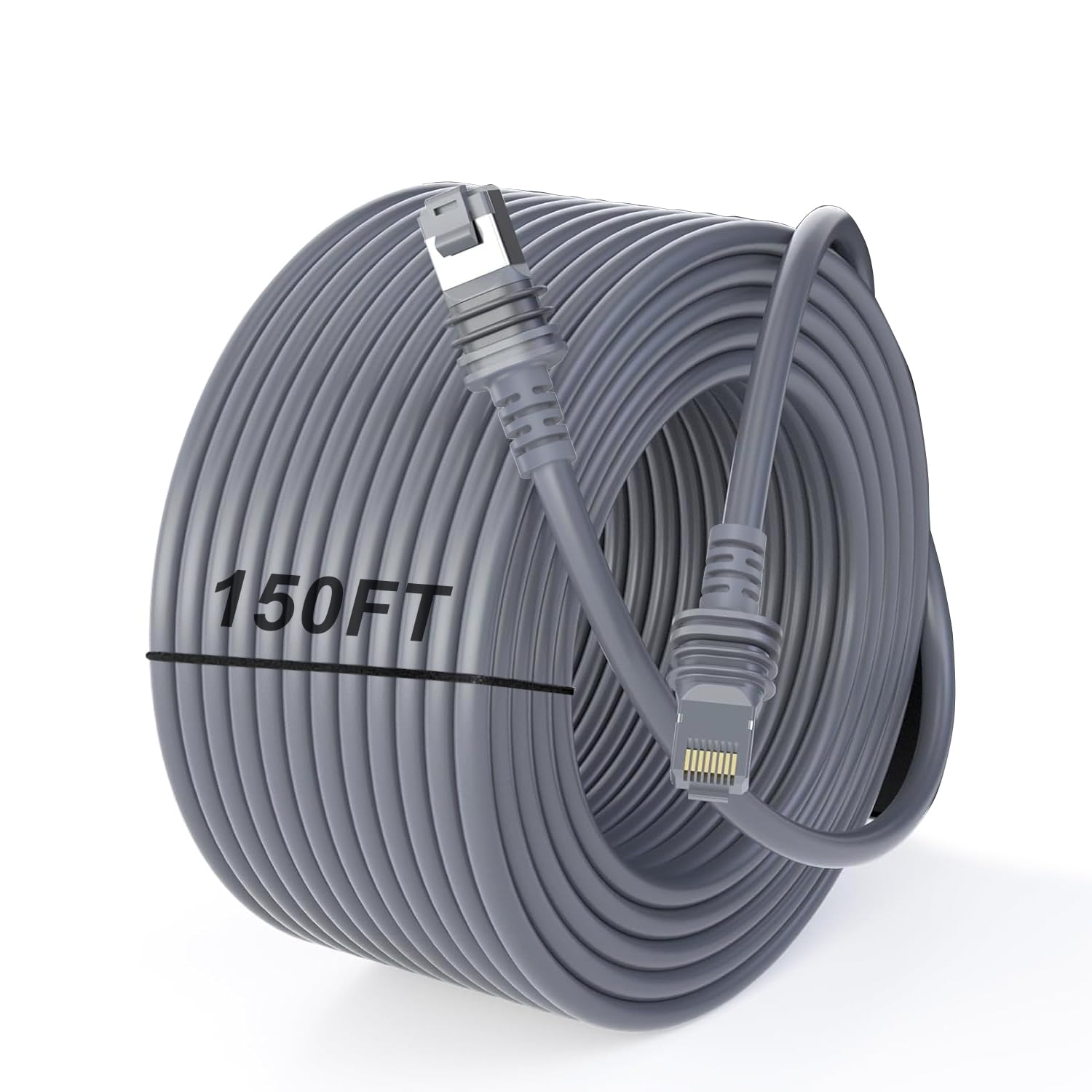 Detalle de ALL- LUCKY Starlink Gen 3 Cable, 150 ft Weatherproof Cat 8 Ethernet