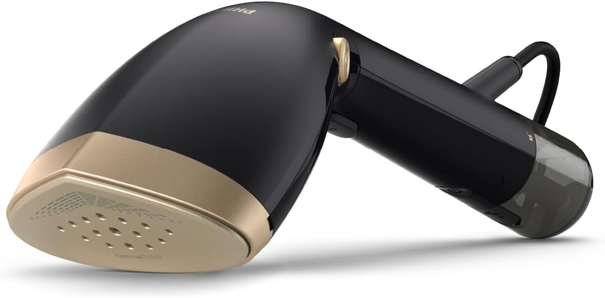 Detalle de PHILIPS Défroisseur à Main Série 7000 STH7060/80 — Steamer 1500W, vapeur 28 g/min, OptimalTEMP