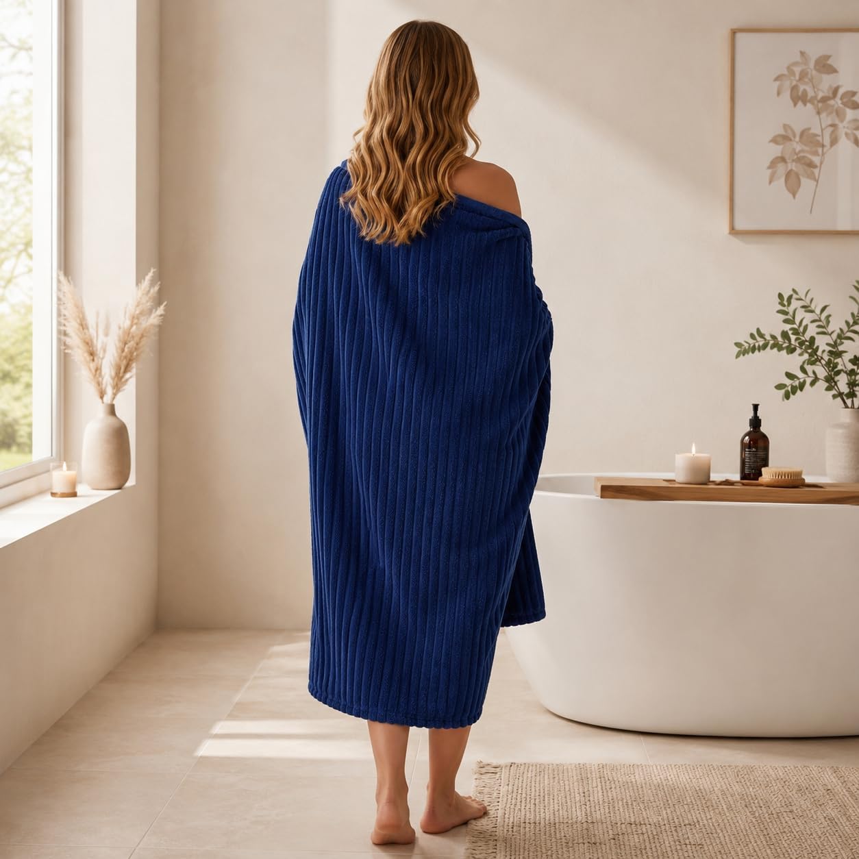Detalle 2 de NALIVO Bath Towel Set 40" x 80