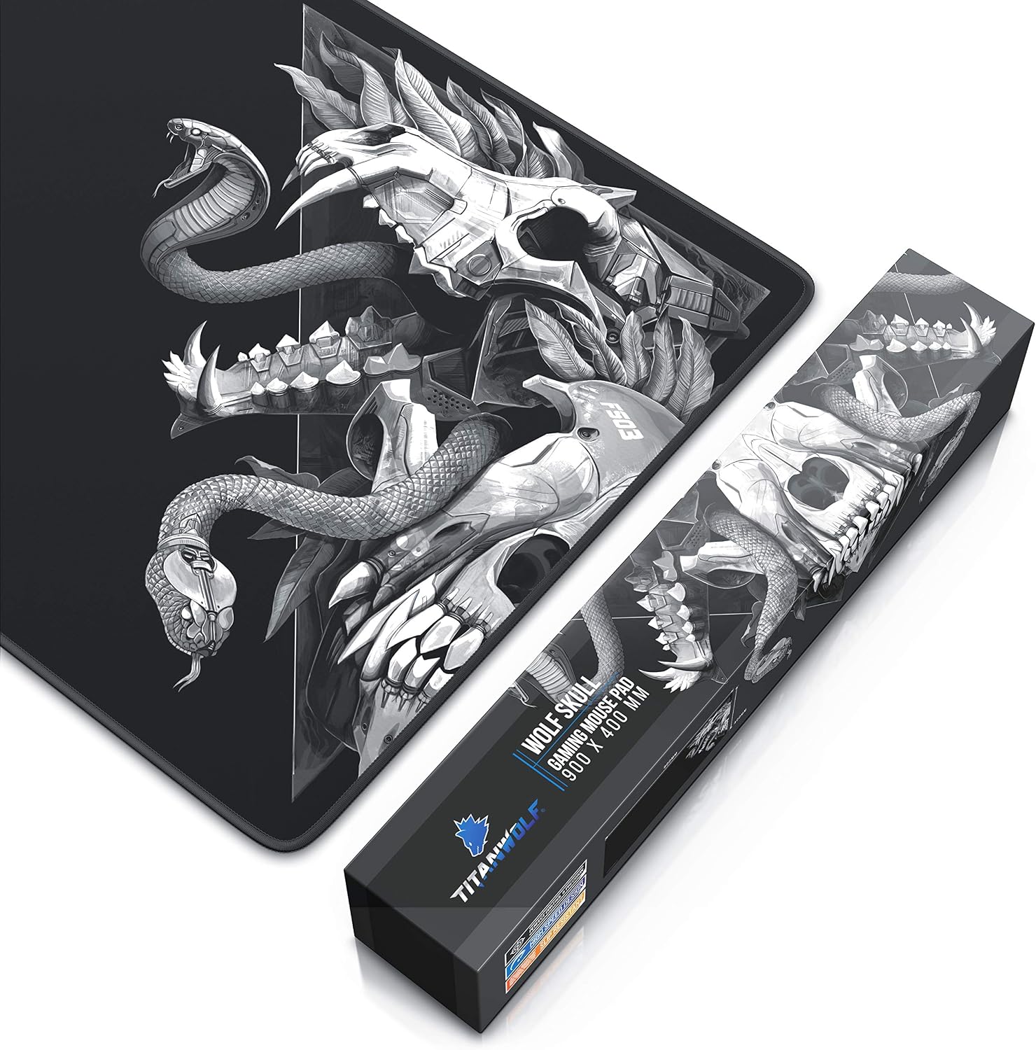 Thumbnail 4 de Titanwolf XXL Gaming Mauspad 900x400 mm đź–±