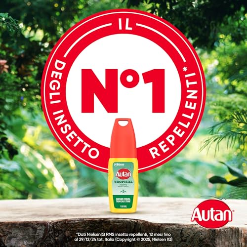 Detalle de Autan Tropical Vapo Bipacco: spray repellente Antizanzare 2 x 100 ml