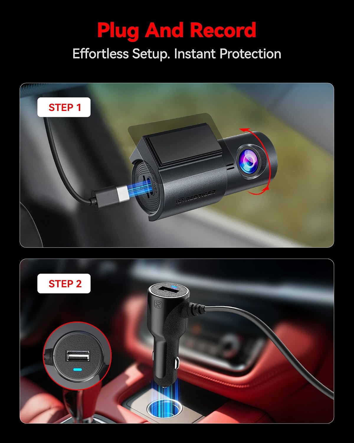 Thumbnail 4 de REDTIGER F11 4K dash cam with 32GB included