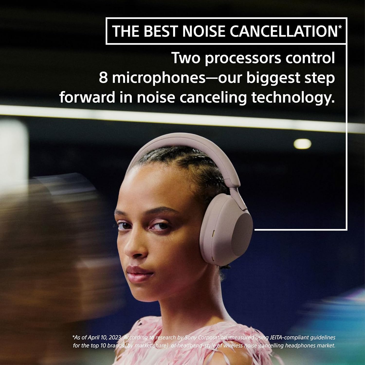 Thumbnail 2 de Sony WH-1000XM5 Premium Noise Cancelling Headphones with Auto NC Optimizer, Alexa Voice Control, 30-Hour Battery (Silver)